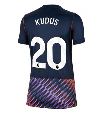 Tottenham Hotspur Mohammed Kudus #20 Bortatröja Dam 2026-27 Kortärmad